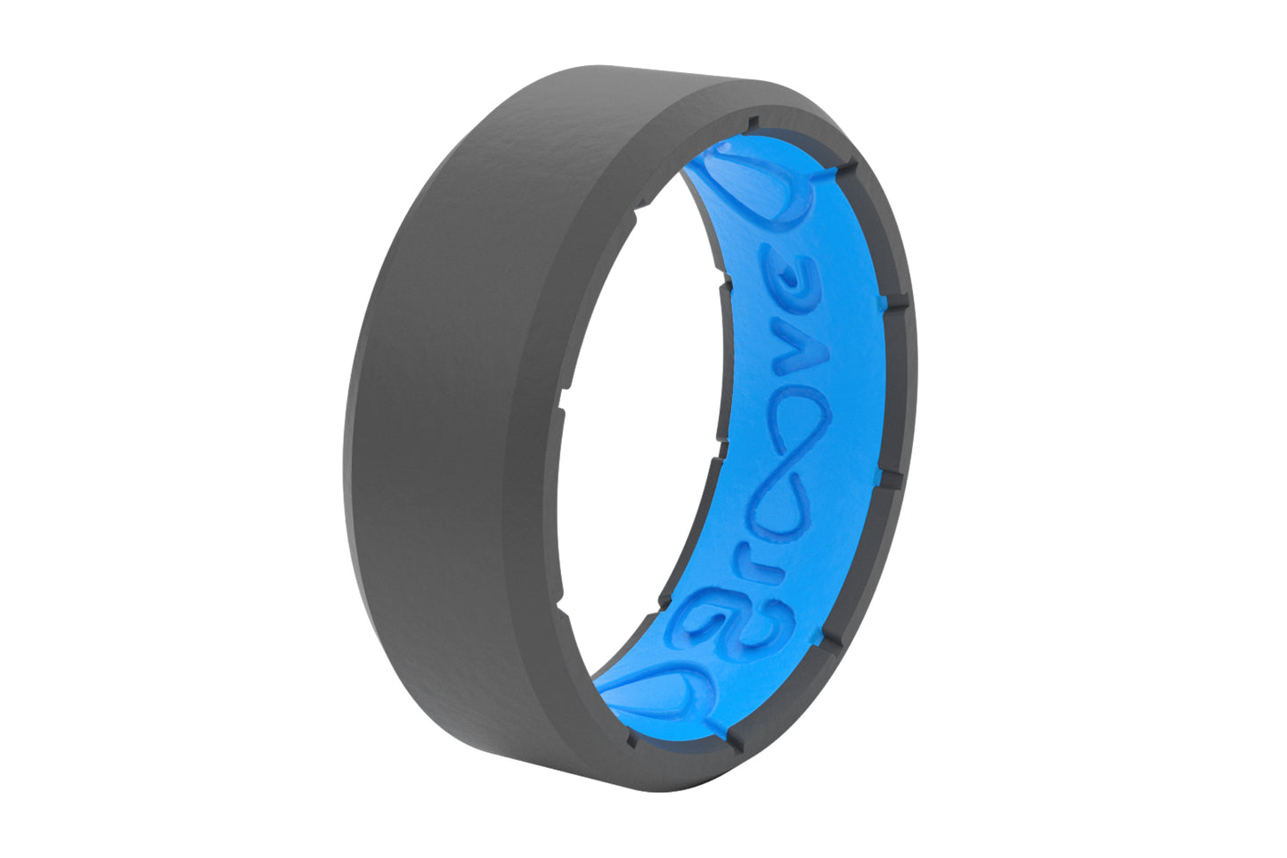 Groove Life Edge Deep Stone Ring