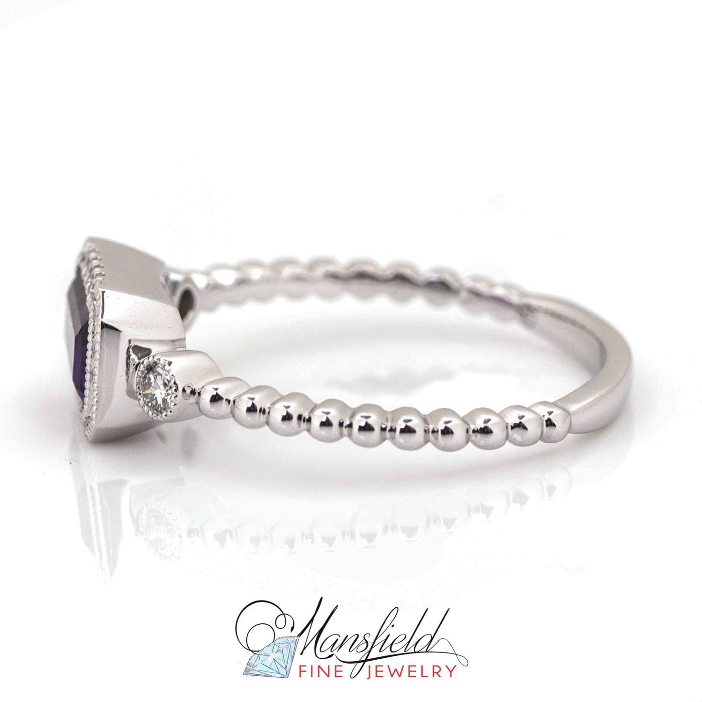 East/West Amethyst Stackable