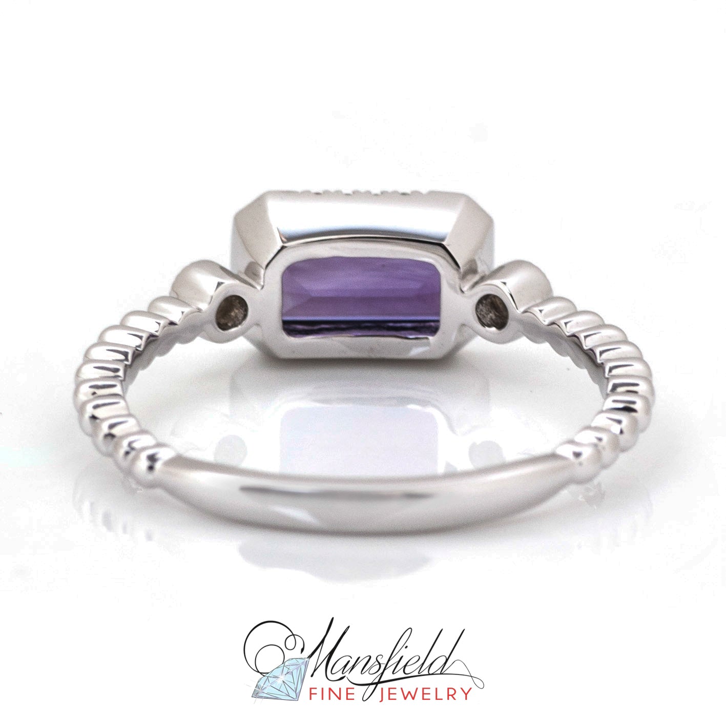 East/West Amethyst Stackable