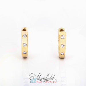 Petite Gold Huggies
