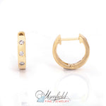 Petite Gold Huggies