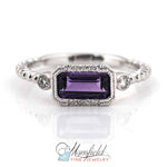 East/West Amethyst Stackable