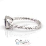 East/West Amethyst Stackable
