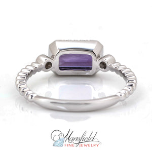 East/West Amethyst Stackable