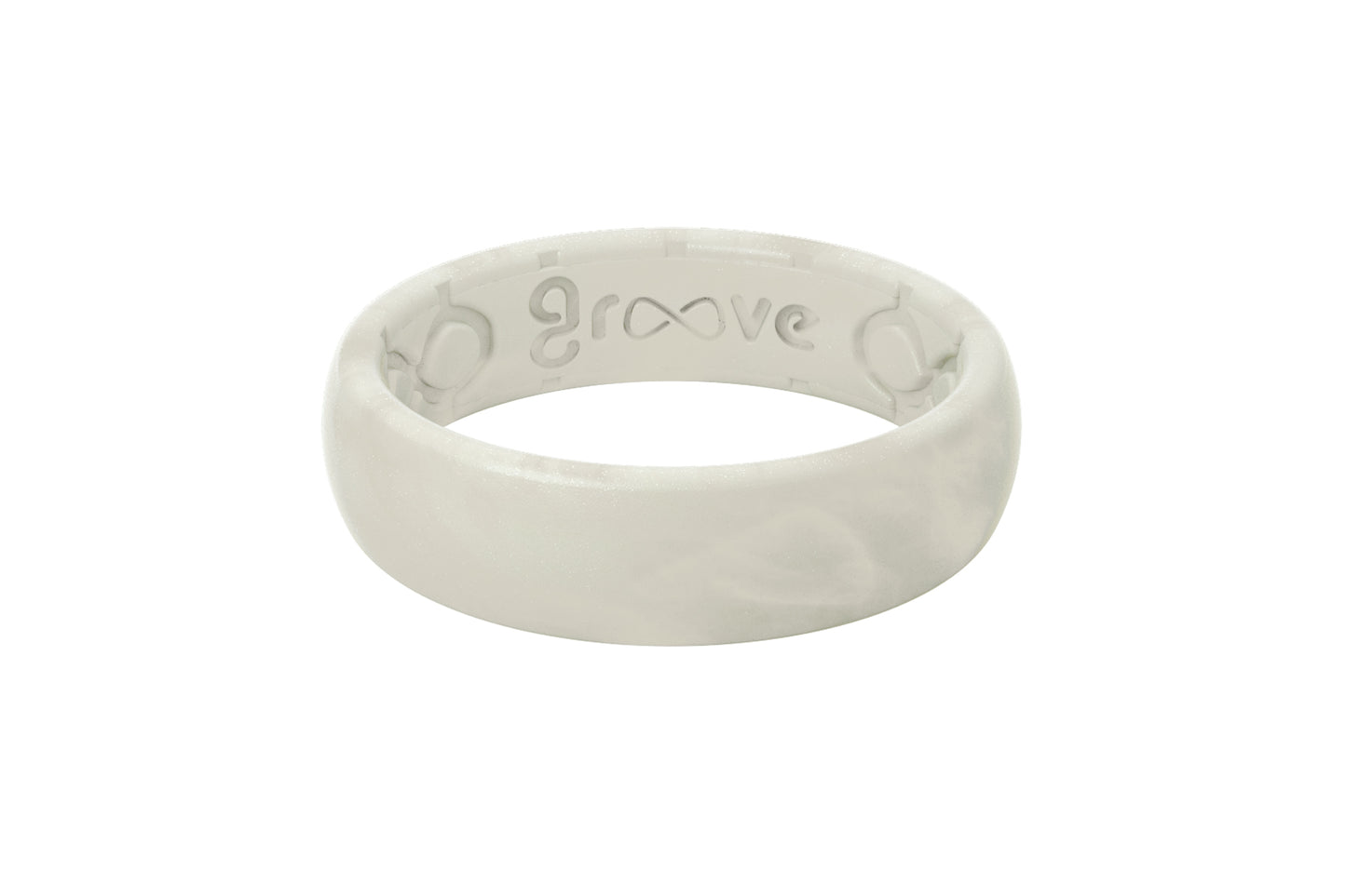 Groove Life Thin Solid Pearl Ring